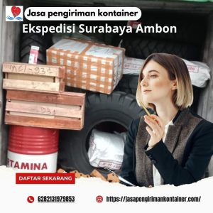 Sewa Kontainer Surabaya Ambon